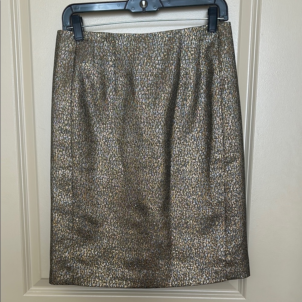 Elegant Metallic Skirt